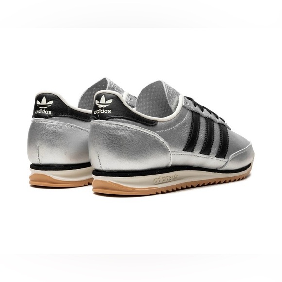 ✨NWT✨ Adidas SL 72 OG Women’s, Silver Metallic/Black, Size 8.5 - Picture 6 of 14